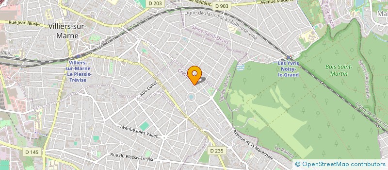 localisation de l'entreprise SCI LA CLE  LE PLESSIS-TREVISE