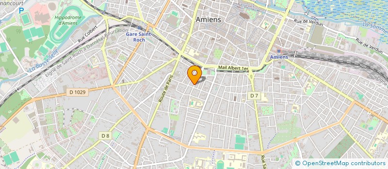 localisation de l'entreprise SCI LA CLE à AMIENS