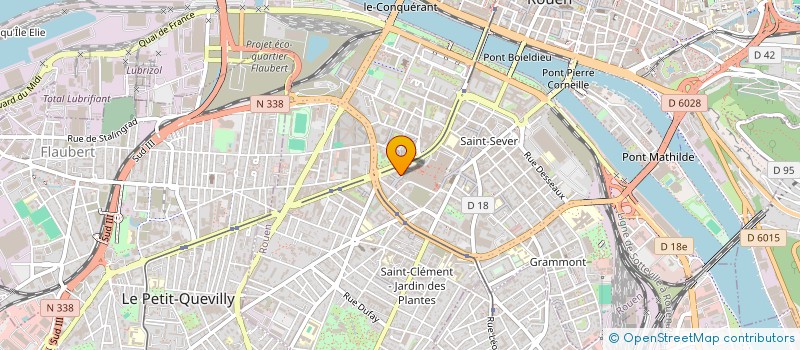 localisation de l'entreprise SCI LA CLE à ROUEN