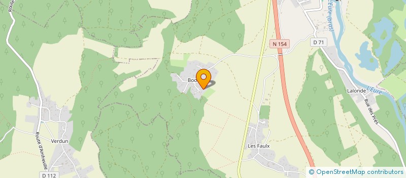 localisation de l'entreprise SCI LA CLE DES CHAMPS  HEUDREVILLE-SUR-EURE