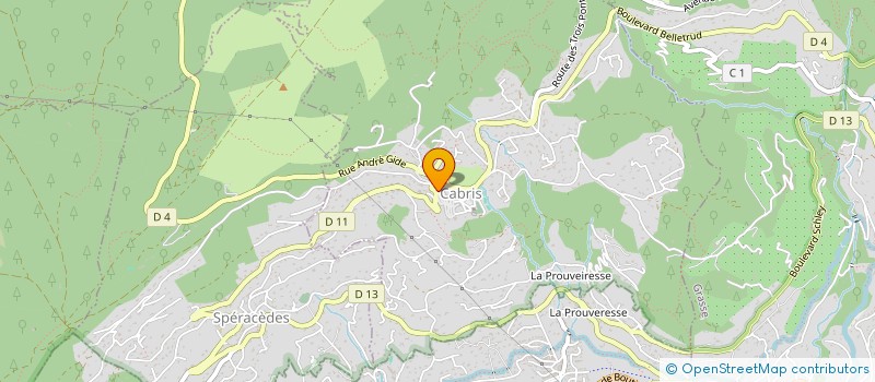 localisation de l'entreprise SCI LA CLE DES CHAMPS  CABRIS