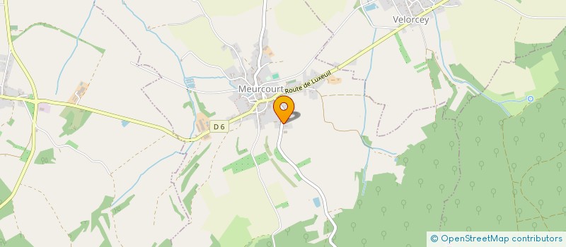 localisation de l'entreprise SCI LA CLE DES CHAMPS  MEURCOURT