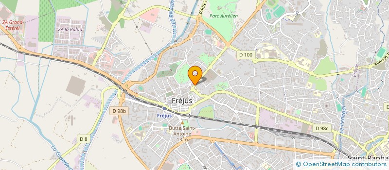 localisation de l'entreprise SCI LA CLE DES VILLES à FREJUS