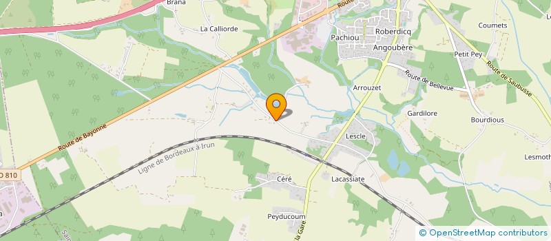localisation de l'entreprise SCI LA CLE DU BONHEUR à SAINT-GEOURS-DE-MAREMNE