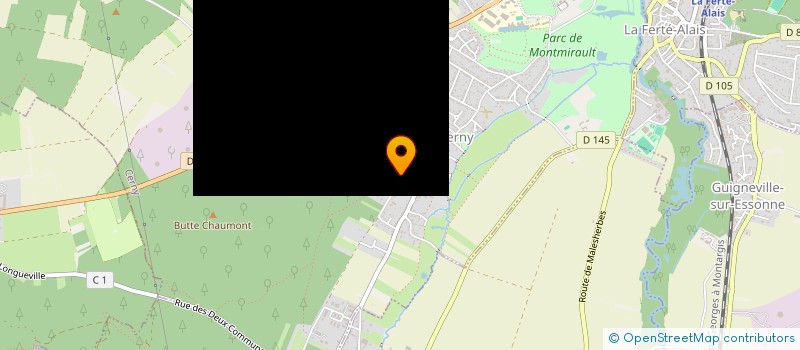 localisation de l'entreprise SCI LA CLEF DES CHAMPS  CERNY