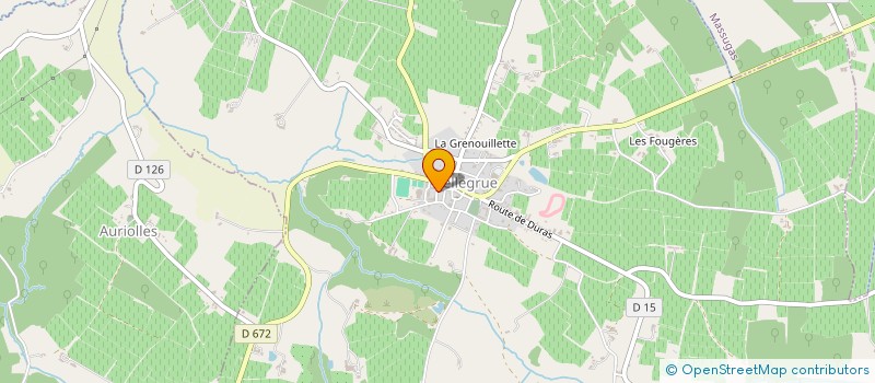 localisation de l'entreprise SCI LA CLEF DUCHAMP  PELLEGRUE