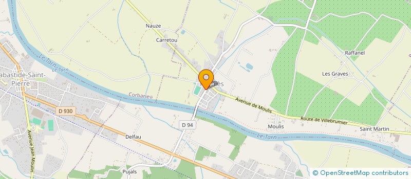 localisation de l'entreprise SCI LA CLEMENCE  REYNIES