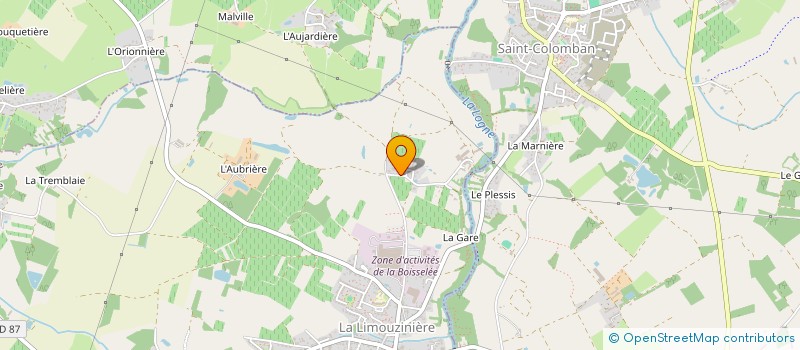 localisation de l'entreprise SCI LA CLEMENCIERE  LA LIMOUZINIERE