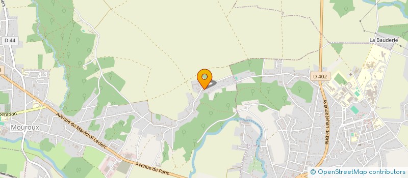 localisation de l'entreprise SCI LA CLOFRANTHEIL  MOUROUX