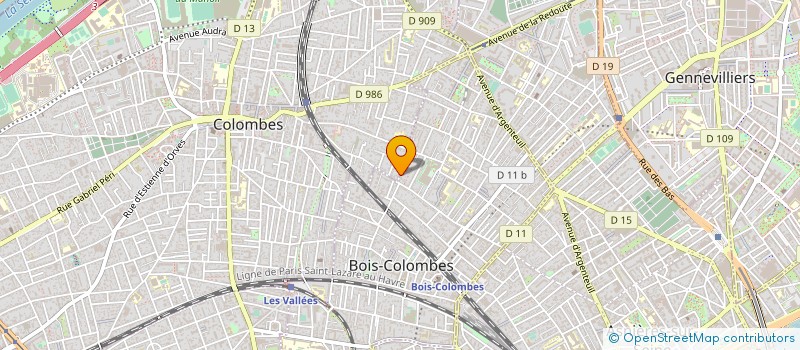 localisation de l'entreprise SCI LA CLOSERIE  COLOMBES