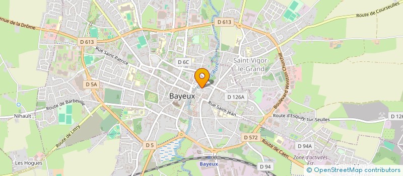 localisation de l'entreprise SCI LA CLOSERIE  BAYEUX
