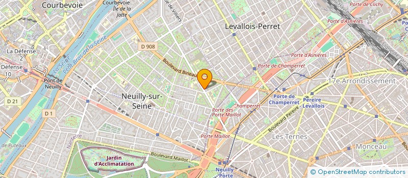 localisation de l'entreprise SCI LA CLOSERIE à NEUILLY-SUR-SEINE