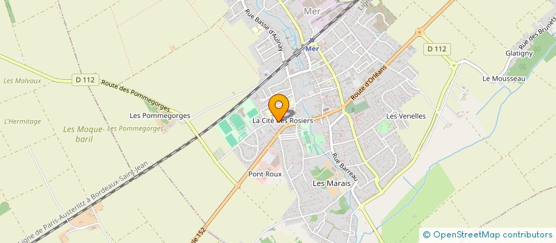 localisation de l'entreprise SCI LA CLOSERIE DE GLATIGNY  MER