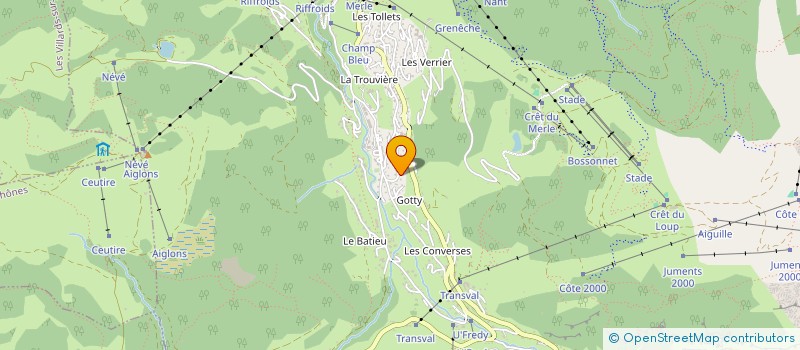 localisation de l'entreprise SCI LA CLUSAZ EVOLUTION à LA CLUSAZ