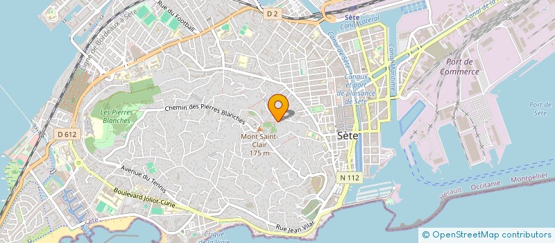 localisation de l'entreprise SCI LA CO à FRONTIGNAN