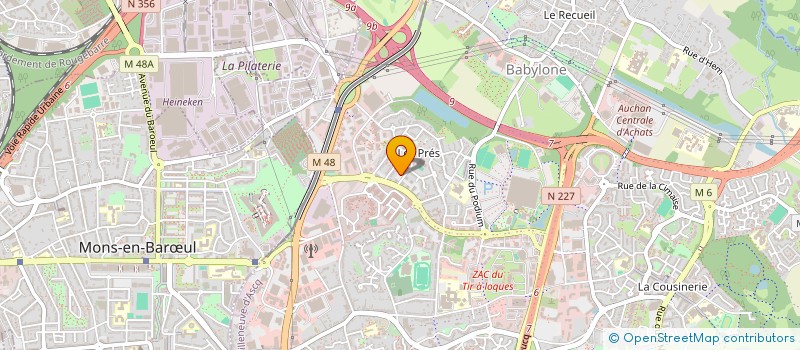 localisation de l'entreprise SCI LA COCCINELLE à VILLENEUVE-D'ASCQ