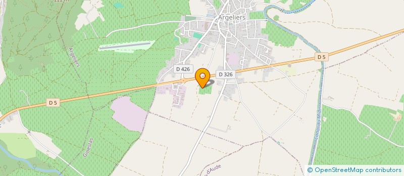 localisation de l'entreprise SCI LA COCCINELLE  ARGELIERS