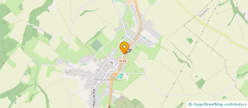 localisation de l'entreprise SCI LA COCCINELLE  BEAUVAL