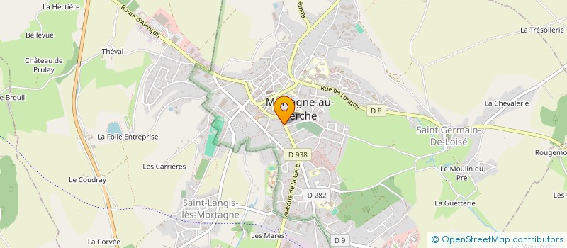 localisation de l'entreprise SCI LA COCHATIERE à MORTAGNE-AU-PERCHE