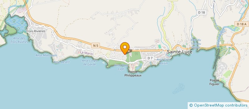 localisation de l'entreprise SCI LA COCOTERAIE  SAINTE-LUCE