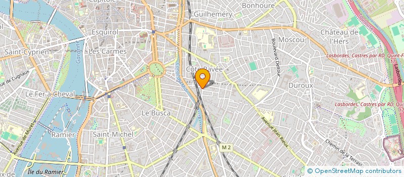localisation de l'entreprise SCI LA COGIP à TOULOUSE