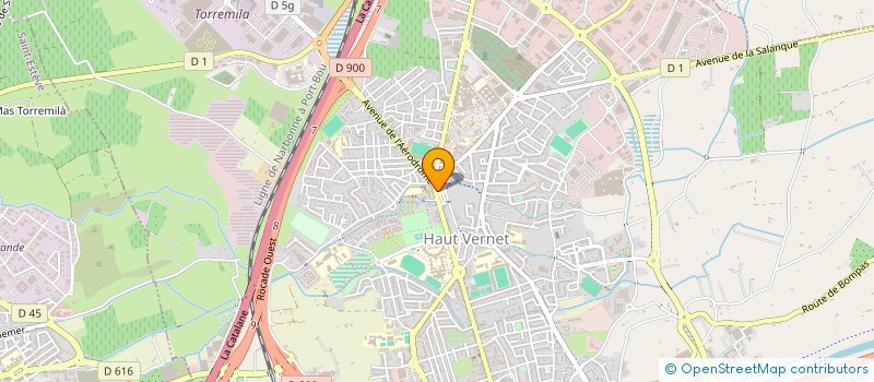 localisation de l'entreprise SCI LA COLLINE à PERPIGNAN