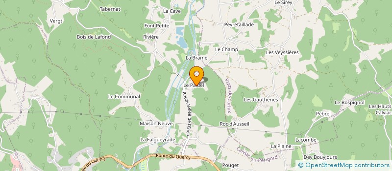 localisation de l'entreprise SCI LA COLLINE à SARLAT-LA-CANEDA