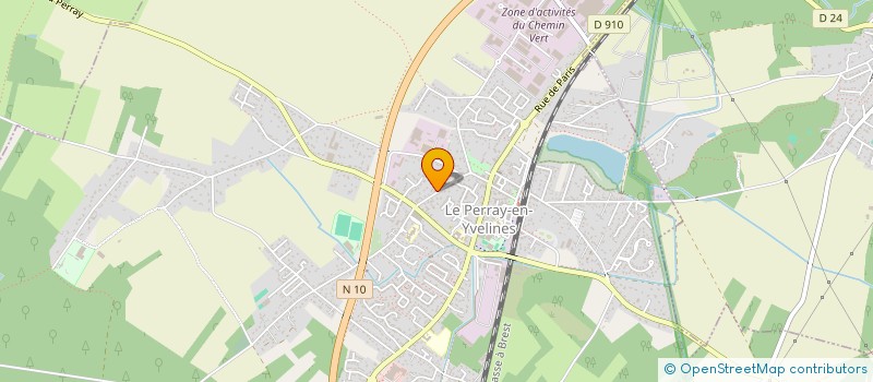 localisation de l'entreprise SCI LA COLLINE  LE PERRAY-EN-YVELINES