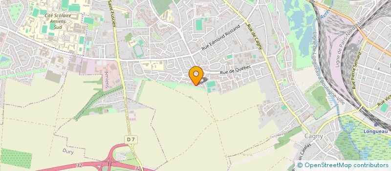 localisation de l'entreprise SCI LA COLLINE à AMIENS