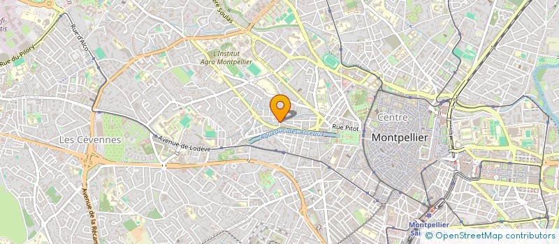 localisation de l'entreprise SCI LA COLLINE DES ARBOUSIERS à MONTPELLIER