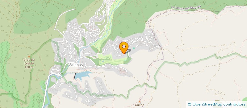 localisation de l'entreprise SCI LA COLLINETTE  LA LONDE-LES-MAURES