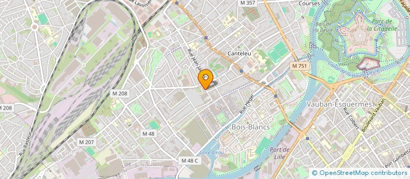 localisation de l'entreprise SCI LA COLO KERHORNOU à LILLE