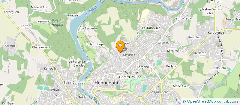 localisation de l'entreprise SCI LA COLOC  LARMOR-PLAGE