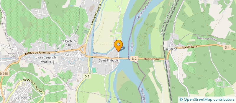 localisation de l'entreprise SCI LA COLOC ROBEVEN  SAINT-SATUR