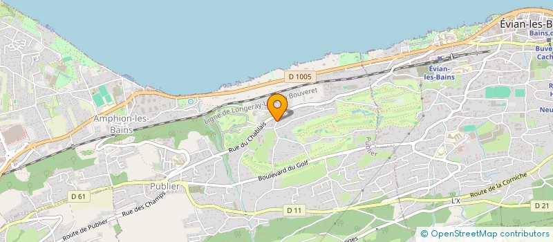 localisation de l'entreprise SCI LA COLOK  PUBLIER