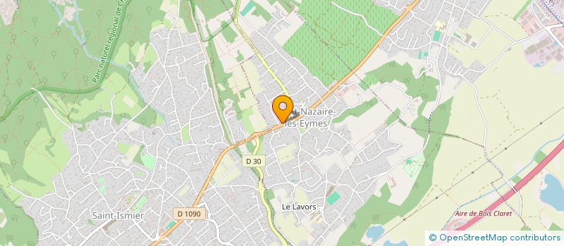 localisation de l'entreprise SCI LA COLOMBE à SAINT-NAZAIRE-LES-EYMES