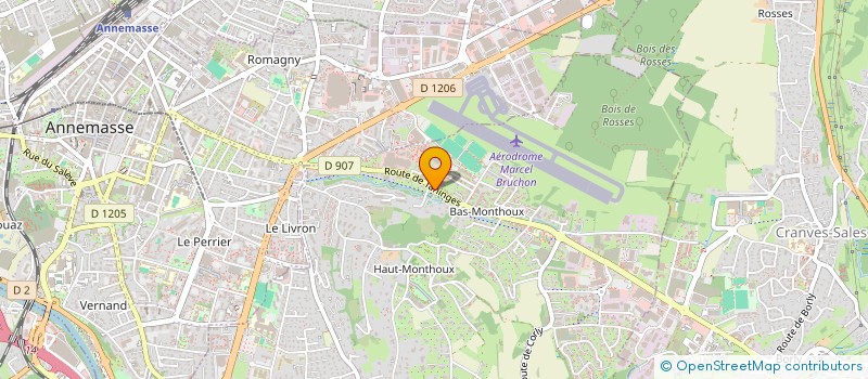 localisation de l'entreprise SCI LA COLOMBE  VETRAZ-MONTHOUX