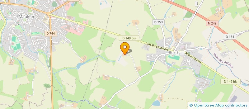 localisation de l'entreprise SCI LA COLOMBE  MAULEON