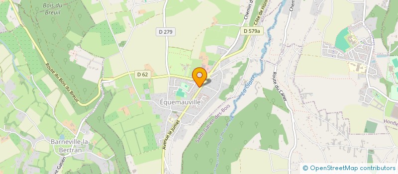 localisation de l'entreprise SCI LA COLOMBE à EQUEMAUVILLE