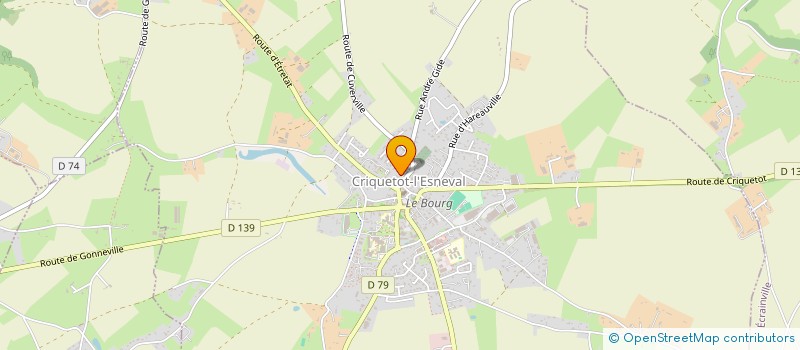 localisation de l'entreprise SCI LA COLONIALE  CRIQUETOT-L'ESNEVAL