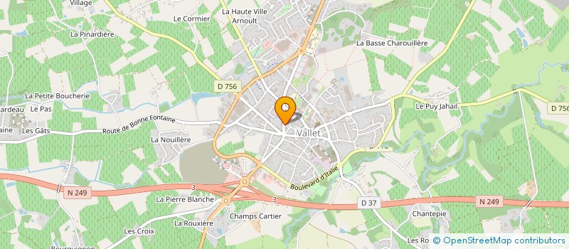 localisation de l'entreprise SCI LA COLONNE à LA GARNACHE