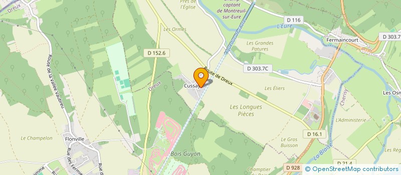 localisation de l'entreprise SCI LA COM & DY à MONTREUIL