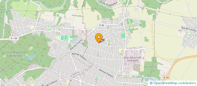 localisation de l'entreprise SCI LA COMBADE  COURTRY