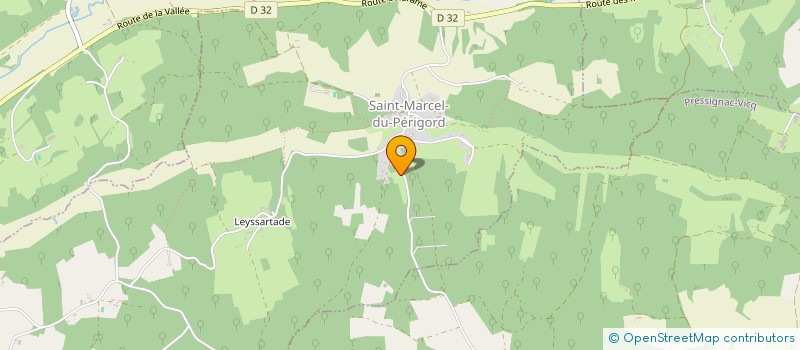 localisation de l'entreprise SCI LA COMBE  SAINT-MARCEL-DU-PERIGORD
