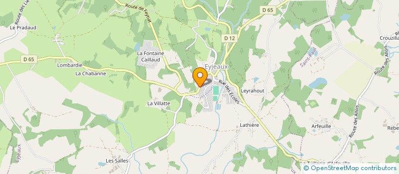 localisation de l'entreprise SCI LA COMBREZIENNE à EYJEAUX