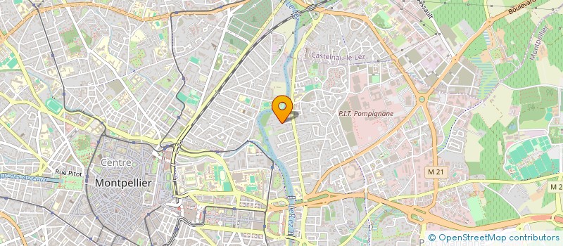 localisation de l'entreprise SCI LA COMDAMINE à MONTPELLIER
