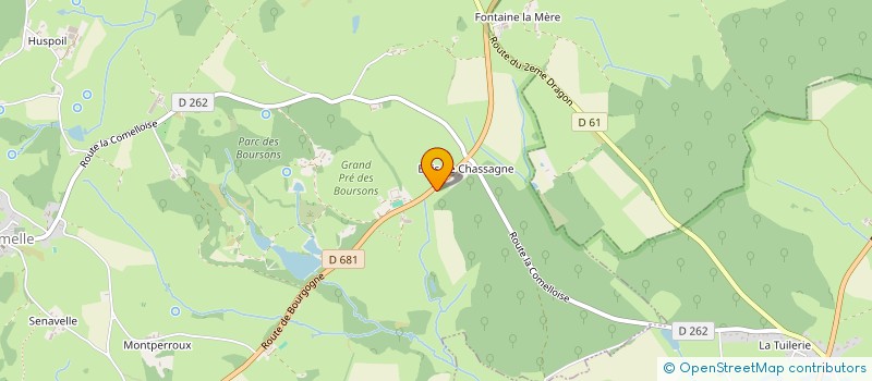 localisation de l'entreprise SCI LA COMELLE  LA COMELLE