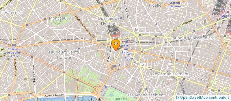 localisation de l'entreprise SCI LA COMETE  PARIS