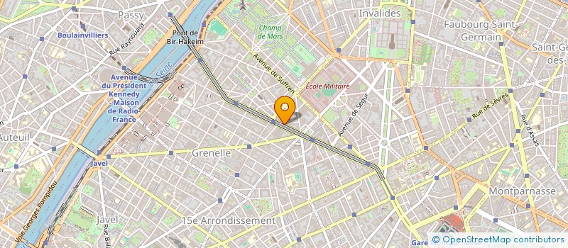 localisation de l'entreprise SCI LA COMETE  PARIS