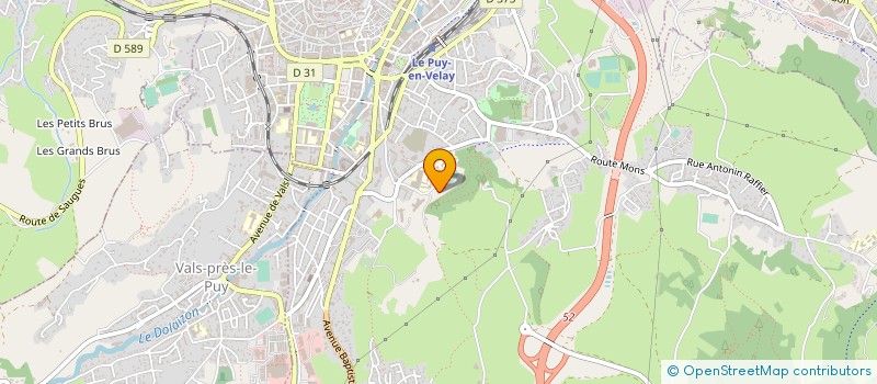 localisation de l'entreprise SCI LA COMMANDERIE  LE PUY-EN-VELAY